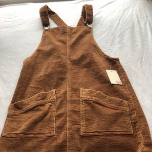 Corduroy mini dress